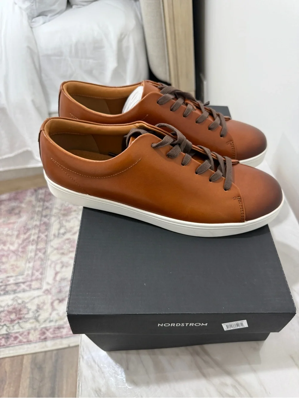 Nordstrom smooth cognac